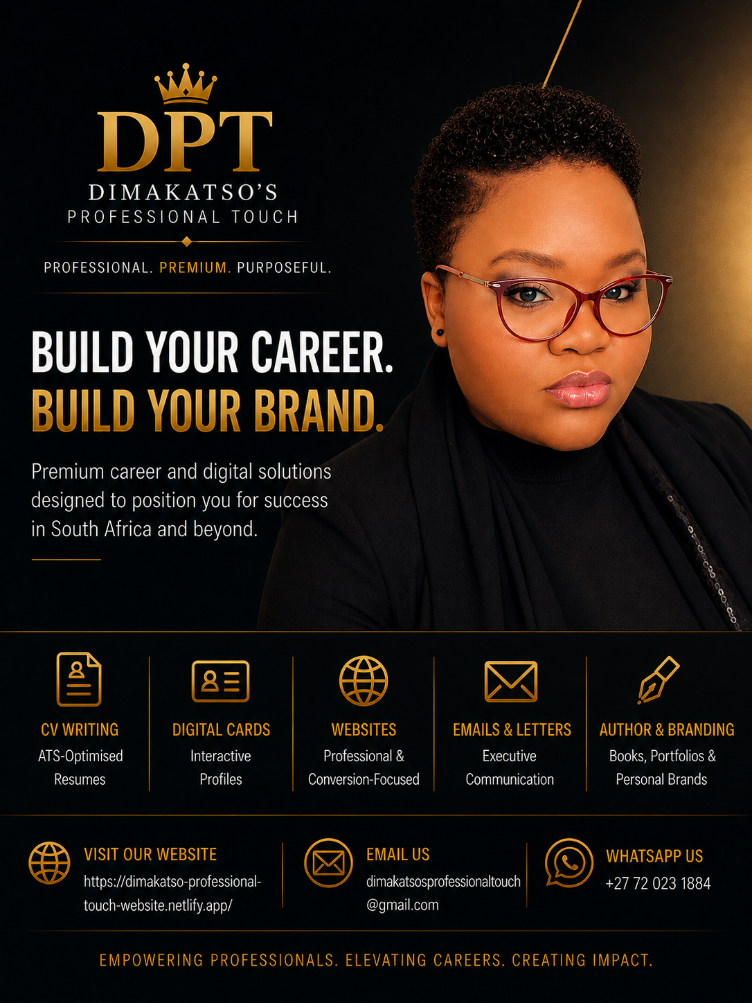 DPT brand poster